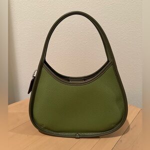 NWOT Coachtopia Ergo Bag in Pebbled Leather - Pale Lime Green
